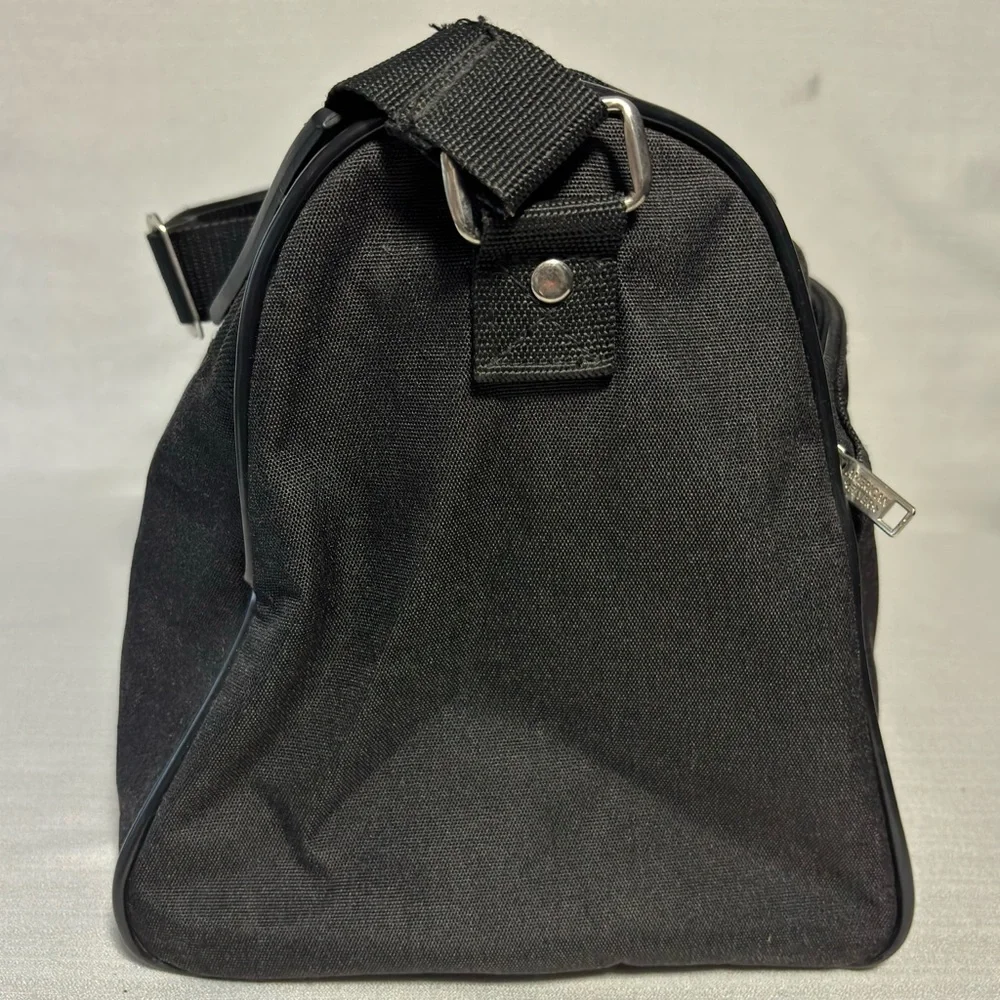 American Flyer XL Black Duffel bag with shoulder strap travel weekender bag